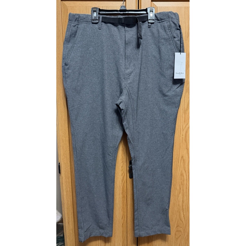 Goodfellow Performance Stretch Pant - Men's Taper Conico Clip Belt - 36Wx30L NWT